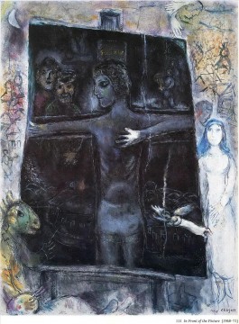  front - In Front of the Picture contemporary Marc Chagall